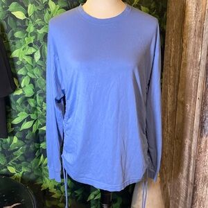 Pink by Victoria Secret long sleeve top with drawstring sides